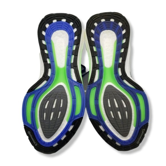 Adidas Ultraboost 21 Running Sneakers Mens Blue Green S23873 - Picture 8 of 12